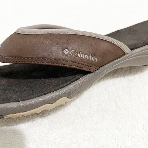 [Columbia] Woman’s Kambi Dark Brown Flip Flop Sandals Size 11 - Picture 5 of 9